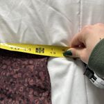 Athleta  Tankini Top W/ High Waisted Bottoms Womens Size Small Floral Maroon Swim Photo 2