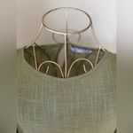 ZARA green short sleeve ruffled mini dress size M 5598/031/500/M 65% cotton Photo 9