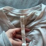 Lululemon white cropped long sleeve Photo 1