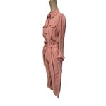 Alice + Olivia  Classics Linen Blend Sleeve Jumpsuit Photo 3