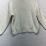 LILLA P CABLE KNIT CHUNKY CROPPED SWEATER SM IVORY CREAM NEW Photo 1