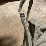 Old Navy  Jumpsuit Womens Large Romper Cinch Waist Sage Green Stretch Pants Photo 4