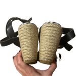Chinese Laundry  Black & White Print Wedge Espadrille Sandals Women Sz 7.5 Photo 10