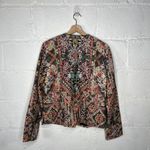 Catherine Malandrino  Women's Quilted Studded Open Front Blazer Jacket Size Large Photo 1