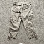 Faded Glory Women’s Tan Capri Cargo Pants Photo 4