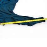 Max Studio NWOT   M Blue Ruffle High Neck Blouse Smocked Cuff Balloon Sleeve Top Photo 12