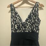 Ralph Lauren Lauren  Lace top Taffeta skirt Dress Photo 5