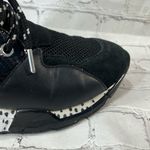 Steve Madden Cliff Chunky Wedge Sneakers Black/White-8.5M Photo 6