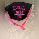 Victoria's Secret  Sport Black Bag with Pink Strap Photo 3