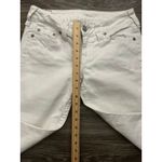 True Religion  Cropped White Lizzy Jeans Size 31 Photo 2