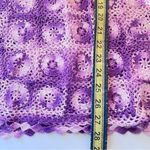 Custom Handmade Crochet Long Sleeved Top Tunic Purple Small Medium Large Photo 11