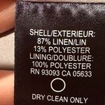 Nic & Toe Metallic Taupe Color.Lined. Zipper Closure In The Back. Sz 14. Silver Photo 8