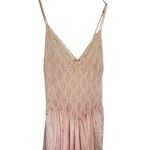 Frederick's of Hollywood Vintage Pale Pink Nylon Lace Nightgown Slip Dress Photo 7