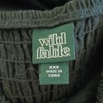 Wild Fable Target -  Ruched Linen Slip Dress, Black, Size XXS, NWOT Photo 4