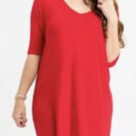 Agnes & Dora COPY -  Love Tunic Size XL True Red Photo 0