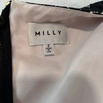 Milly  Black Lace Overlay Sleeveless Dress Size‎ 2 Photo 7