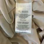 David's Bridal  Celebrate Bridesmaid/Party Dress Champagne Long Mesh Size 6 NWT Photo 13