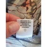 Lavender Brown Womens Blouse Sheer Print V Neckline Tunic Bohemian Size Large Photo 8