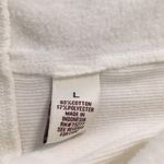 SO  Women's White Hoodie Jacket Cotton Soft White Light Peach Size Xs/Small Photo 5