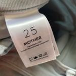 Mother The Mid Rise Dazzler Ankle Fray Hopscotch Stone Blue Corduroy Size 25 Photo 13