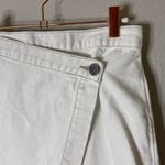 One Teaspoon  Wild Thing Skirt Size 25 XS White Denim Festival Wrap Mini Jean Photo 2