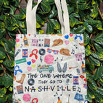 Friends The One Where They Go To Nashville Tote White Photo 0