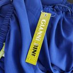 Gianni Bini Blue Sleeveless Midi Dress NWT Size Large Blue Wedding Guest Dress Photo 8