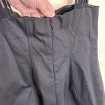 ASOS DESIGN Black Structured Chiffon Sleeve Bustier Top Mini Dress US 12 NWT Photo 8