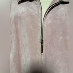 Vintage Fabio Dusty Pink Soft Genuine Leather Women’s Ribbed Sleeve Jacket Sz XL Photo 7