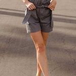 ALBION FIT ALBION CITY ROMPER, GREY CANVAS Size M Doesn’T Have A Belt Photo 0