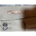 prAna Stretch Halle Zion Roll Up Hiking Pants Women 10 Short Khaki Tan Outdoor Photo 2