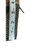 Lane Bryant Open Toe Tan .75" Platform 4" Graphic Wedge Boho Espadrilles Size 10 Photo 5