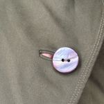 Dana Buchman  Vintage Green Blazer 100% Silk NWT Dead stock Size 16 Photo 1