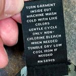 Investments  Women’s Textured Green Leaf Blouse Medium Photo 8