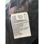 Camille La Vie  Black short puff y toille sequin prom dress formal 10 Photo 3