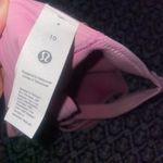 Lululemon like a cloud sports bra size 10 pink frosting Photo 8