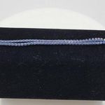 American Eagle Outfitters Women's Bracelet 7" Blue Single Rope Cord Rhinestone Photo 0