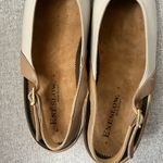 Eneslow Cream Brown Slingback Heels Tan Size 8.5 Photo 4