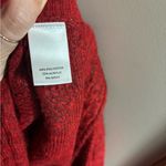Westbound NWOT   Cozy Red Turtleneck Sweater puncho Photo 8