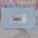 Hill House The Paz Skirt Mini Candy Kaleidoscope Pink Linen Ruffle L New Photo 8