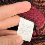 Alps vintage zip up collared horse fleece jacket size large made in USA Red Photo 2