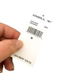 O'Neill 0'Neill Sage Green Retro Stripe Graphic Print Long Sleeve Crew Neck Shirt Medium Photo 5