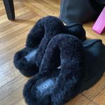 UGG  Black Disquette Slippers Platform Photo 3