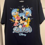 Disney  blue short sleeve 2020 shirt in xl Photo 0