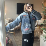 Elwood Denim Jacket Blue Size XS Photo 0