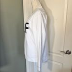 Green Tea TGIF Weekend Graphic Sweatshirt White Crewneck Size Large Photo 2