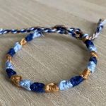 Handmade Ariella Bracelet, anklet, trendy, comfortable, tie, embroidery thread, woven, gi Photo 0