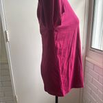 Eileen Fisher  Organic Cotton Slubby Jersey V-Neck Top medium workwear layered‎ Photo 2