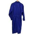 Liz Claiborne Women's Vintage  Shirt Dress Western Style‎ Blue Corduroy Midi 90's Photo 4