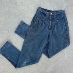 Vintage 80s Rockies hi rise flap fold over cowgirl western bareback Jeans black Size 28 Photo 0